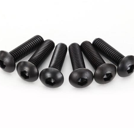 Tornillos, máquina de cabeza de botón de 4 x 15 mm (impulsión hexagonal) (6), TRX2594