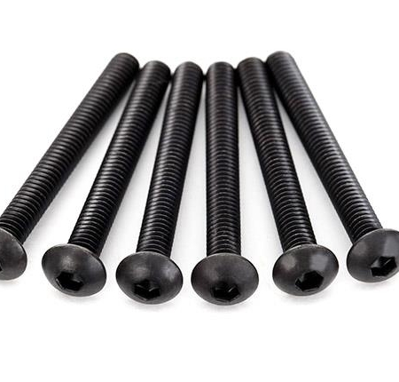 Tornillos, máquina de cabeza de botón de 4 x 35 mm (impulsión hexagonal) (6), TRX2595