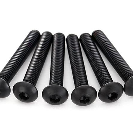 Tornillos, máquina de cabeza de botón de 4 x 22 mm (impulsión hexagonal) (6), TRX2597