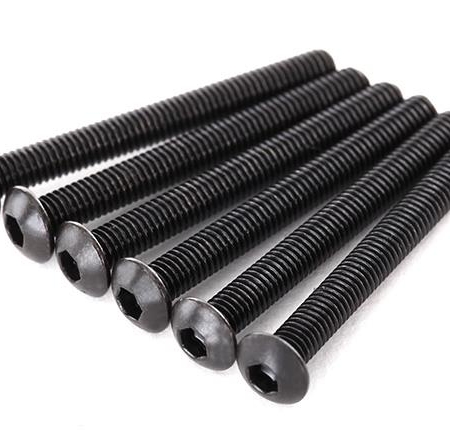 Tornillos, máquina de cabeza de botón de 3 x 27 mm (impulsión hexagonal) (6), TRX2616