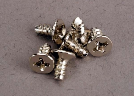 Tornillos autorroscantes avellanados de 3 x 6 mm (6), TRX2653