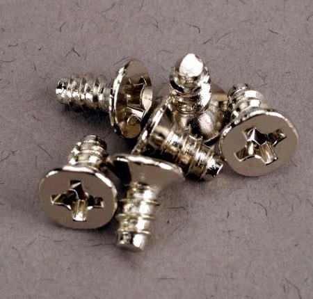 Tornillos autorroscantes avellanados de 3 x 6 mm (6), TRX2653