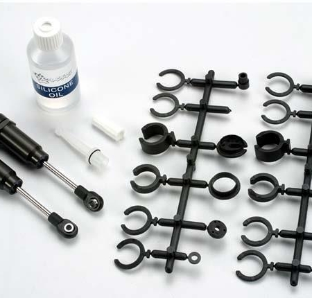 Amortiguadores Big Bore (largos) (aluminio T6 anodizado duro y recubierto de teflón, TRX2660