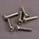 Tornillos autorroscantes de cabeza redonda de 2,6 x 10 mm (6), TRX2673