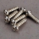 Tornillos autorroscantes de cabeza redonda de 2 x 6 mm (6), TRX2674