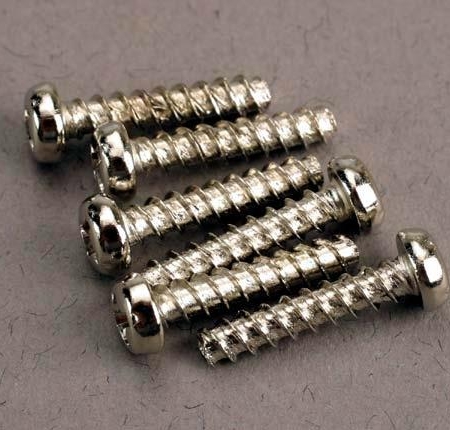 Tornillos autorroscantes de cabeza redonda de 3 x 14 mm (6), TRX2677