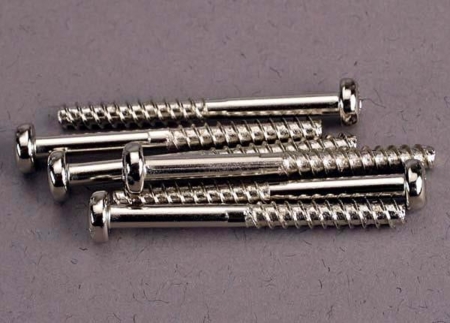 Tornillos autorroscantes de cabeza redonda de 3 x 30 mm (6), TRX2681