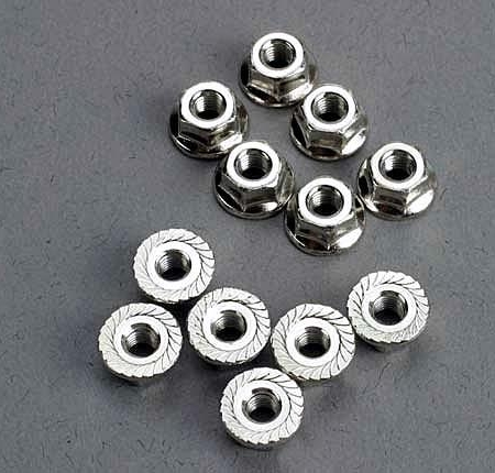 Tuercas con brida de 3 mm (12), TRX2744