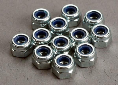 Tuercas de bloqueo de nailon de 3 mm (12), TRX2745