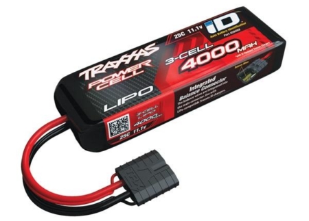 Celda de energía LiPo 4000 mAh 11,1 V 3S 25C, todos los modelos ID, TRX2849X