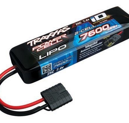 Celda de energía LiPo 7600mAh 7.4V 2S 25C Todos los modelos ID TRX2869X