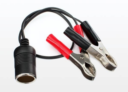 ADAPTADOR DE 12 V (HEMBRA) A PINZAS DE CAIMÁN, TRX2979