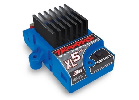 XL-5HV 3s Control electrónico de velocidad, resistente al agua (bajo voltaje, TRX3025