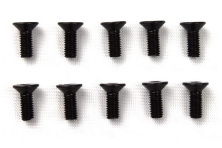 Tornillo avellanado M3x8 mm (10 piezas) - S10, 120954