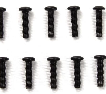 Tornillo de cabeza abombada M3 x 12 mm (10 piezas) - S10, 120956