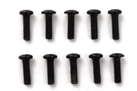 Tornillo de cabeza abombada M3 x 10 mm (10 piezas) - S10, 120957