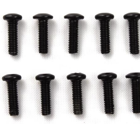 Tornillo de cabeza abombada M3 x 10 mm (10 piezas) - S10, 120957