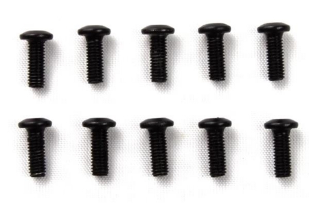 Tornillo de cabeza abombada M3 x 8 mm (10 piezas) - S10, 120958