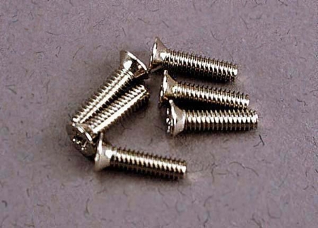 Tornillos, máquina avellanada de 2x8 mm (6), TRX3161