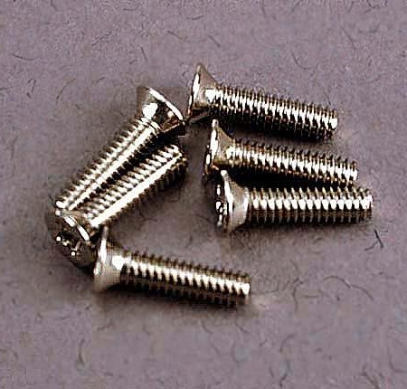 Tornillos, máquina avellanada de 2x8 mm (6), TRX3161