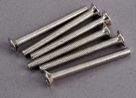 Tornillos, máquina avellanada de 3x30 mm (6), TRX3163