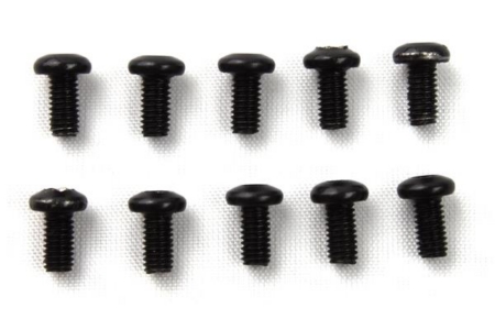 Tornillo de cabeza abombada M3 x 6 mm (10 piezas) - S10, 120959