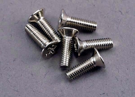 Tornillos, máquina avellanada de 3x10 mm (6), TRX3177