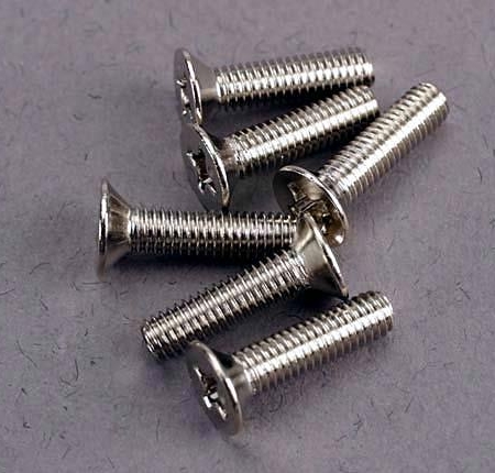 Tornillos, máquina avellanada de 3x12 mm (6), TRX3178