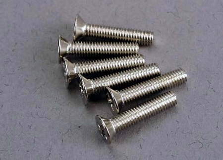 Tornillos, máquina avellanada de 3x15 mm (6), TRX3179