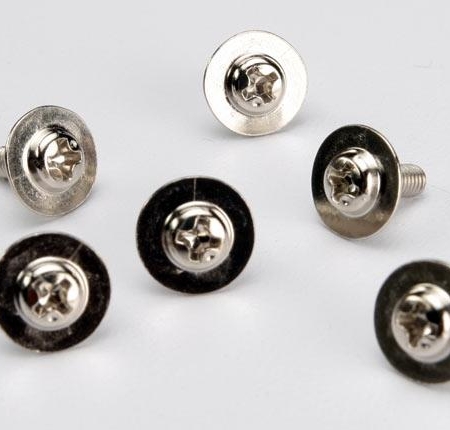 Tornillos, máquina de cabeza de arandela de 3 x 8 mm (cabeza grande para soporte de motor, TRX3185X