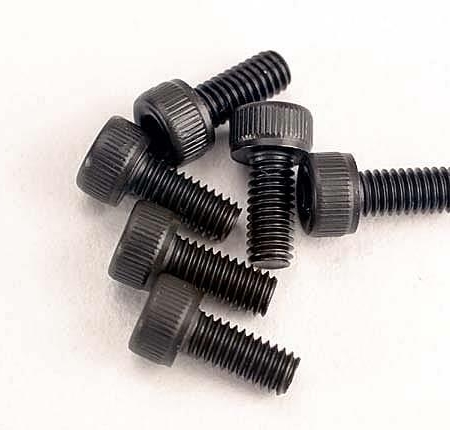 Tornillos de cabeza hueca hexagonal de 2,5 x 6 mm (6), TRX3215