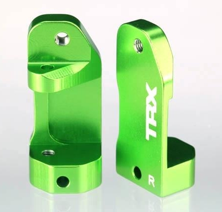 Bloques con ruedas Traxxas izquierda y derecha verdes, TRX3632G