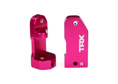 Bloques de ruedas, 30 grados, ROSA - aluminio 6061-T6 anodizado (le, TRX3632P