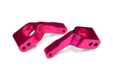 Portaejes (2) Aluminio 6061-T6 (anodizado rosa, TRX3652P