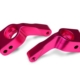 Portaejes (2) Aluminio 6061-T6 (anodizado rosa, TRX3652P