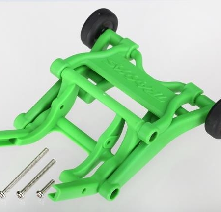 Barra de caballito, ensamblada (verde) (compatible con Stampede, Rustler, Band, TRX3678A)