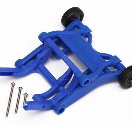 Barra de caballito, ensamblada (azul) (compatible con Slash, Stampede, Rustler, TRX3678X)