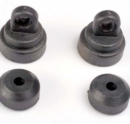Tapas de amortiguador (2)/bases de amortiguador (2), TRX3767