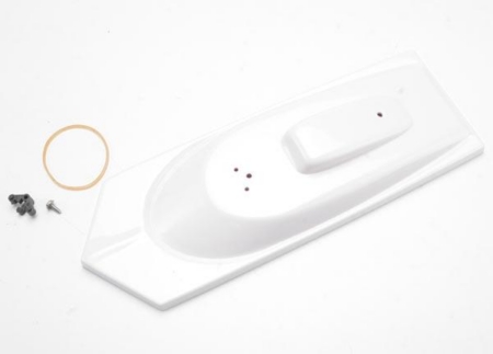 Cubierta superior/gancho superior/tornillo para máquina con cabeza de arandela de 3 x 8 mm (1), TRX3813X