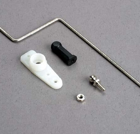 Barra de dirección/extremo de varilla de plástico/bola y tuerca roscadas cromadas/s, TRX3825