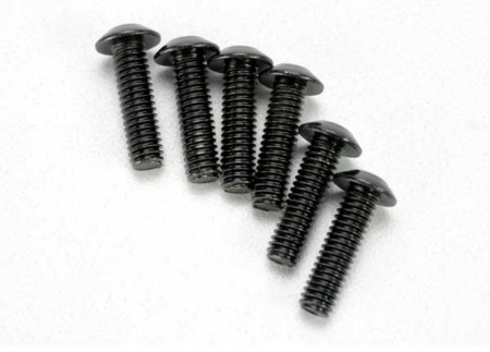 Tornillos, máquina de cabeza de botón de 4 x 14 mm (impulsión hexagonal) (6), TRX3938
