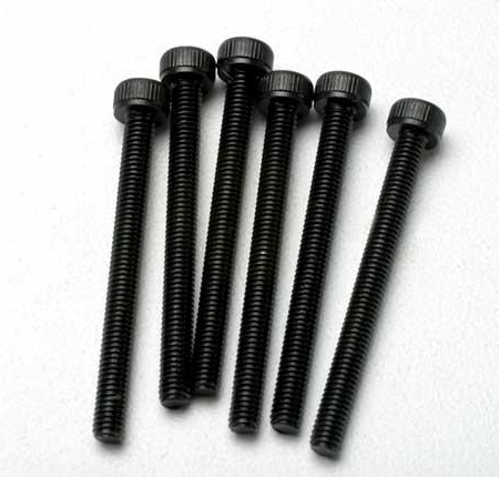 Tornillos de cabeza hueca hexagonal de 3 x 32 mm (6), TRX3964