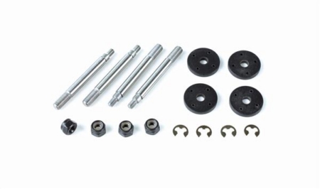 Eje de amortiguador y pistón de amortiguador delantero/trasero (1 juego) - S10 TC, 122138