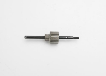 Conjunto de eje de entrada/engranaje impulsor (engranaje superior de acero de 18 dientes), TRX3992