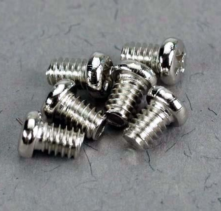 Tornillos de barra rociadora de baja velocidad, tornillos para máquina de cabeza redonda de 2 x 4 mm (TRX4051)