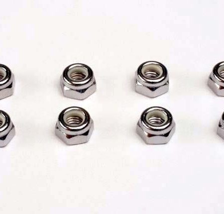 Tuercas de bloqueo de nailon de 5 mm (8), TRX4147