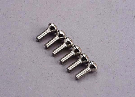 Tornillos de bola (3 x 12 mm) (tornillos de fijación del amortiguador inferior) (6), TRX4363