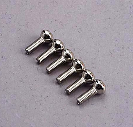 Tornillos de bola (3 x 12 mm) (tornillos de fijación del amortiguador inferior) (6), TRX4363
