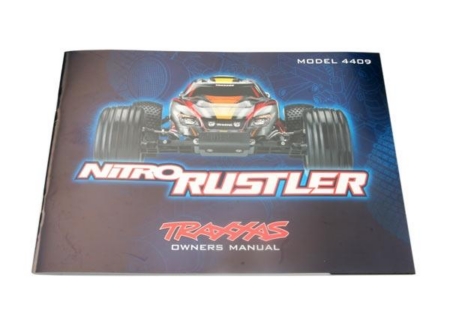 Manual del propietario, Nitro Rustler, TRX4499R