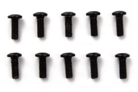 Tornillo de cabeza hexagonal de botón M3 x 10 mm (10 piezas), 122212